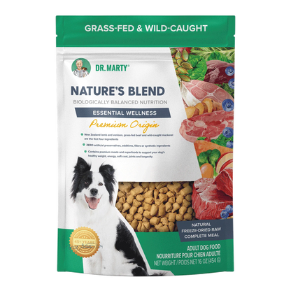 Dr. Marty Nature's Blend Essential Wellness Premium Origin Freeze-Dried Dog Food
